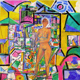 8 = KB2013 - idyll - 24x24 - oil can ~DSCN2536~WX = © 2013 Kourosh Bahar