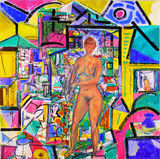 9 = KB2013 - idyll - 24x24- oil can ~DSCN2803~WX = © 2013 Kourosh Bahar