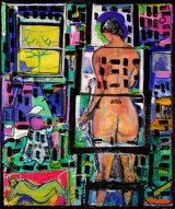 © Kourosh Bahar | Magdalene, 2010-2013, oil/canvas, 19x16