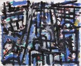 ©  Kourosh Bahar | untitled II, 1/2003, oil/paper, 14x17"