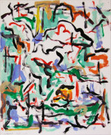 ©  Kourosh Bahar | odysseus, 1/2003, oil/paper, 14x17"