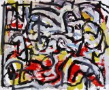 ©  Kourosh Bahar | untitled IV, 1/2003, oil/paper, 14x17"