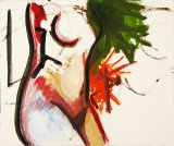 ©  Kourosh Bahar | torso, 1996, acrylic/paper, 14x17"