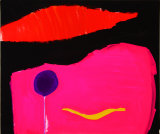 © Kourosh Bahar | balloon, 1996, mixed media / paper, 14x17"