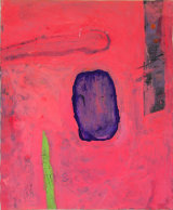 © Kourosh Bahar | flow, 1996, mixed media / paper, 17x14"