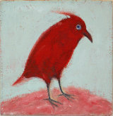© Kourosh Bahar | Ruby, 2002/2005, oil & acrylic on canvas mounted on wood, 6 x 5.75"