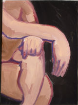 ©  Kourosh Bahar | resting hands, 1995, tempera/paper