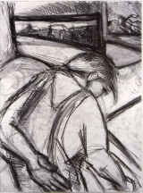 © Kourosh Bahar | drawing, 1995, charcoal/paper