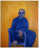 © Kourosh Bahar | 1995, adolescence, oil/canvas, 36x30"