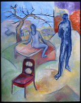 © Kourosh Bahar | view [transitional], 1999, oil on canvas-board