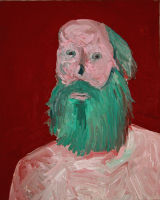 ©  Kourosh Bahar | [Apostles] IX, 10/2001, oil/canvas, 20x16"