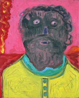 ©  Kourosh Bahar | apotheosis, 2001, oil/canvas, 20x16