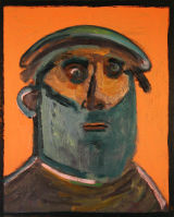 ©  Kourosh Bahar | [Epic] mulla omar, 2002, oil/canvas, 20x16