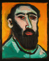 ©  Kourosh Bahar | [Epic] seyed, 2002, oil/canvas, 20x16"