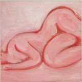 ©  Kourosh Bahar | nude #2, 2002, oil/canvas-board, 12x12