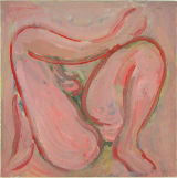 ©  Kourosh Bahar | nude #3, 2002, oil/canvas-board, 12x12"
