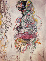 ©  Kourosh Bahar | Rufus, 2002, oil/canvas, 48x36"