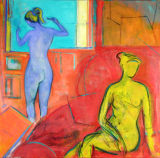 © Kourosh Bahar | interiors, 2002, oil/canvas, 24x24