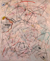 ©  Kourosh Bahar |  Odysseus, 2002, Oil+Charcoal/Canvas, 32x26"