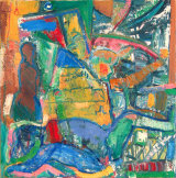 © Kourosh Bahar  |  interiors, 2005, oil on canvas, 24x24"