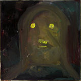 © Kourosh Bahar | wraith, 2007, oil/canvas, 12x12"