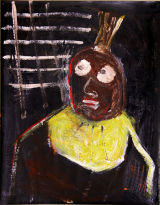 ©  Kourosh Bahar | shaman, 2007, acylic / paper, 14x11"