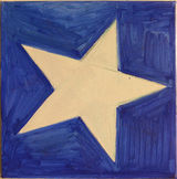 © Kourosh Bahar  |  star, 2007, oil/canvas, 12x12"