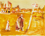 © Kourosh Bahar | Apprentice, 2007, oil/canvas, 16x20"