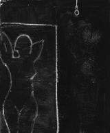 ©  Kourosh Bahar | black light, 2008, acrylic /paper, 6.75 x 5.5"