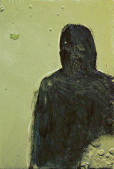 © Kourosh Bahar | alchemist, 2007, oil/wood, 7x4.5"