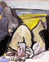 © Kourosh Bahar | imagist, 2010, acrylic/paper, 14x11"