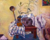 © Kourosh Bahar | still life with ladle, 2010, oil/canvas, 24x30"