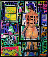 6=KB2012 - magdalene - 18x15 - oil can ~WX = © 2012 Kourosh Bahar