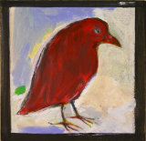 © Kourosh Bahar | reaper, 2014 / 2002, oil & acrylic on paper mounted on wood, 7x7.25"