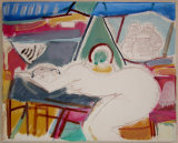 © Kourosh Bahar | muse, 2016, oil+pencil/canvas, 8x10"