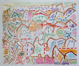 © Kourosh Bahar  |  Terrain #2, 2017, oil/unstretchd-canvas, 23.25x 32" [painted area: 20x24"]