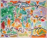 © Kourosh Bahar |  Kingsbridge Downs, 2019, Oil/Canvas, 16x20"