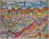 © Kourosh Bahar | landscape, 2021, oil/canvas, 16x20"