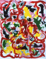 ©  Kourosh Bahar | <i>head, 2001, oil/canvas, 30x24