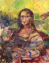 © Kourosh Bahar | after leo, 2002, oil/canvas, 30x24"