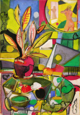 © Kourosh Bahar | still life, 2011, oil/canvas, 23x16" by 3/4" thickness