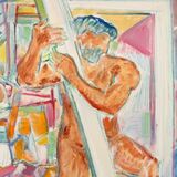 KBahar2019-2021 - Artist & Model - 20x16x0.75 - OilPenclCan - 1 LB =IMG 1041~PvExyTmCt~Cp2=DET1