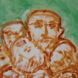 © Kourosh Bahar | head-mound-before-fire, 1/2020, detail #1