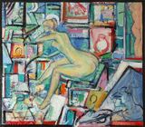 KBahar2022-2023,2013-2014 - Muse - 11x12.5x0.5 - OilWood - 1.4 LB =IMG 1675~Pv2~TmCtBt~Cp2