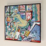 KBahar2022-2023,2013-2014 - Muse @ANGLE - 11x12.5x0.5 - OilWood - 1.4 LB =IMG 1652~Pv2~TmCtBt