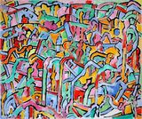 © Kourosh Bahar | forever-venus, 2022, oil/canvas, 30x36"