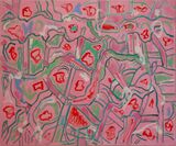 © Kourosh Bahar | the young & early morn, 2022, oil/canvas, 30x36"