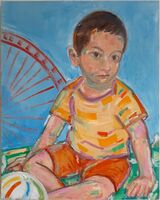KBahar2022- Kiddo, TK - 14x11x0.75 - Oil Panel - 1.2 LB =20220325 165813~Exy~Cp2