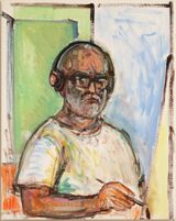 KBahar2022- SelfPortrait - 20x16x0.75 - OilAcryCan - 1 LB =IMG 1186~ExyTm~Cp2