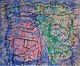 © Kourosh Bahar | #3, 2022, acrylic/canvas, 30x36"